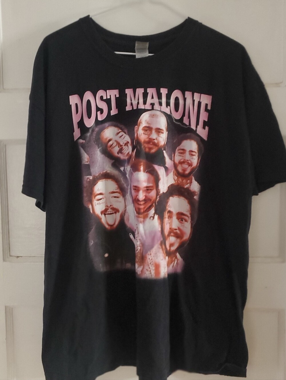 Black Post Malone Graphic Tee